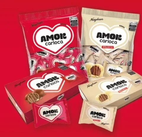 Neugebauer lança nova identidade visual do chocolate Amor Carioca Neugebauer lança nova identidade visual do chocolate Amor Carioca