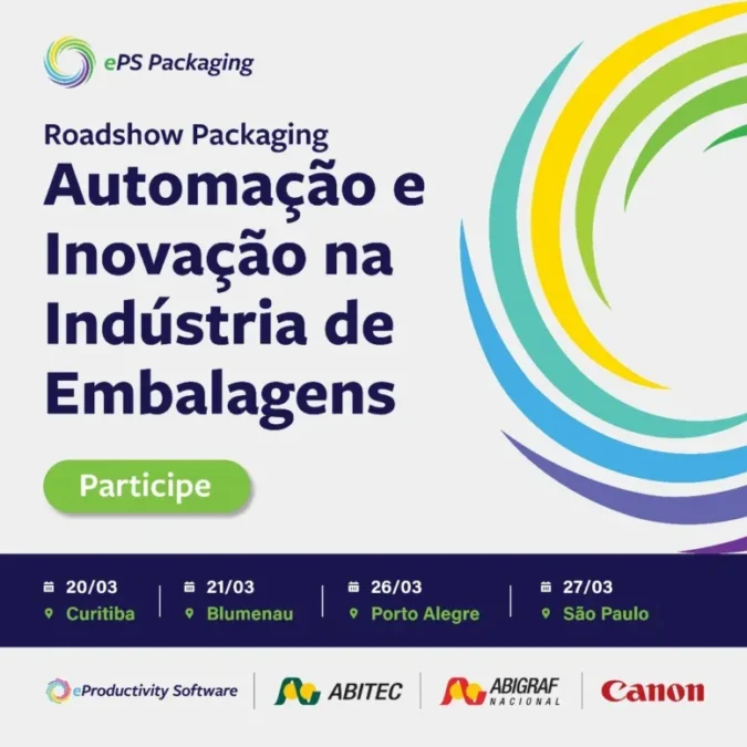 Roadshow Packaging 4.0 | 5.0: ePS patrocina evento de Automação e Inovação na indústria de embalagens