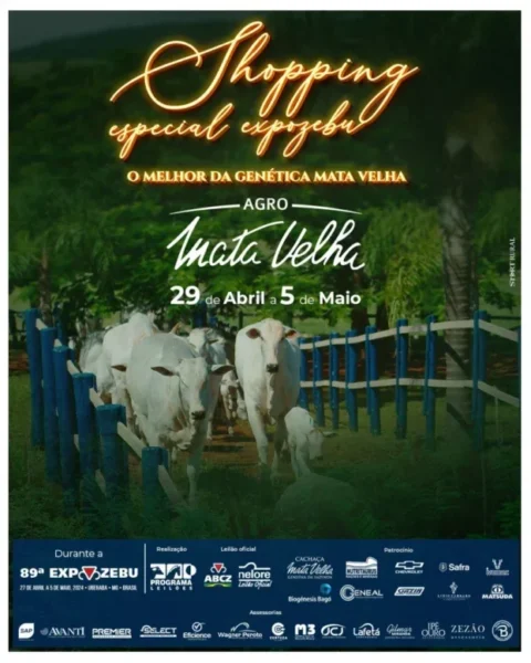 Shopping Especial Expozebu, da Agro Mata Velha, acontece de 29 de abril a 5 de maio Shopping Especial Expozebu, da Agro Mata Velha, acontece de 29 de abril a 5 de maio