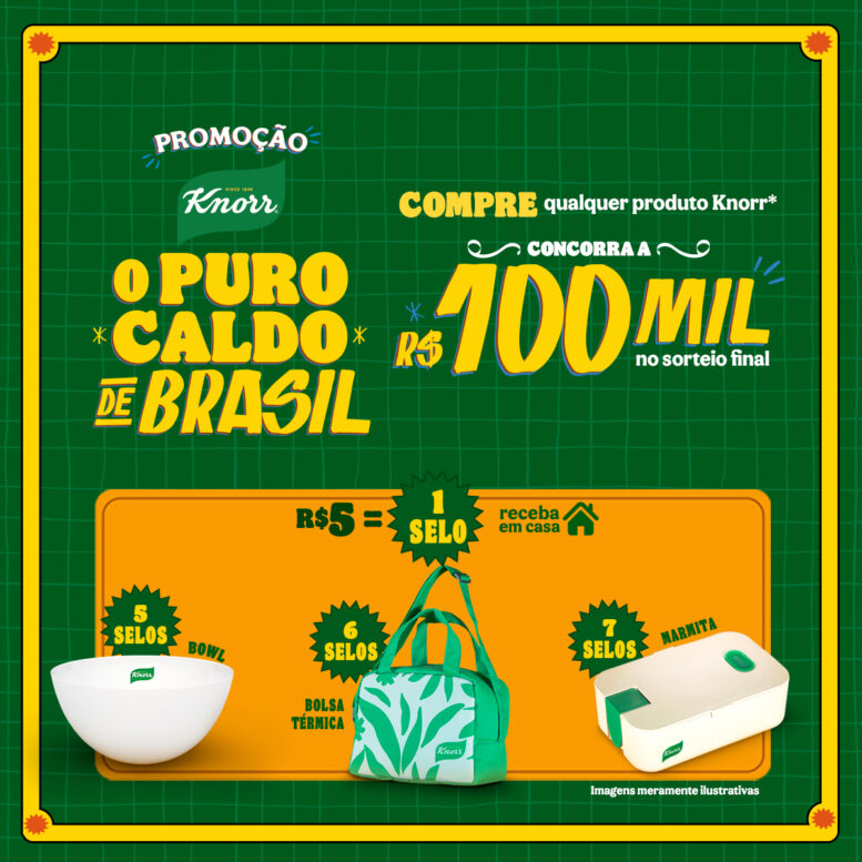 Knorr lança promoção que reforça brasilidade e cultura popular em sua essência Knorr lança promoção que reforça brasilidade e cultura popular em sua essência