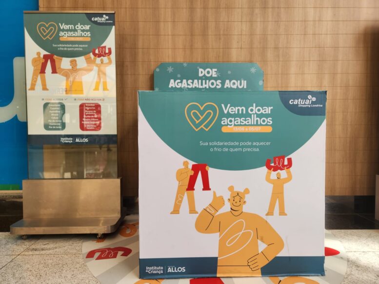 Shopping arrecada itens de inverno até o dia 05 de julho