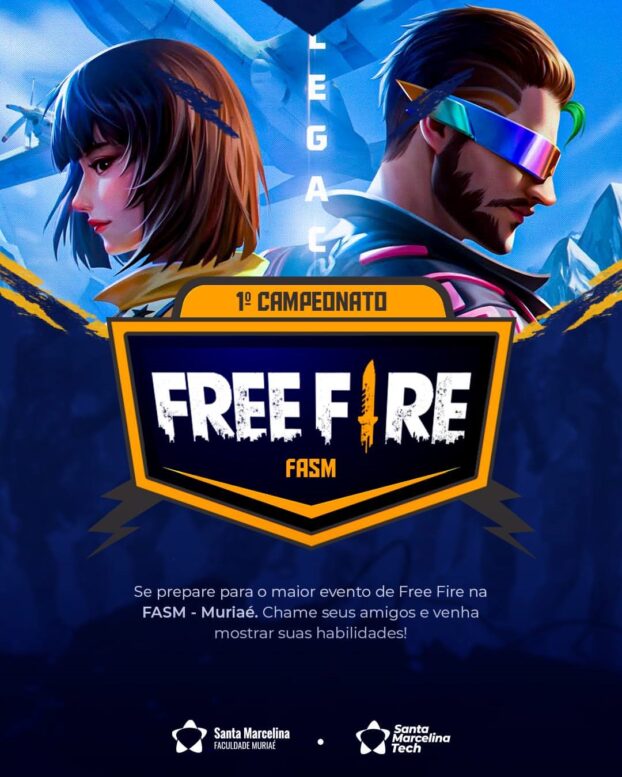 Faculdade Santa Marcelina Muriaé promove campeonato de Free Fire com premiação de até RS 2 mil