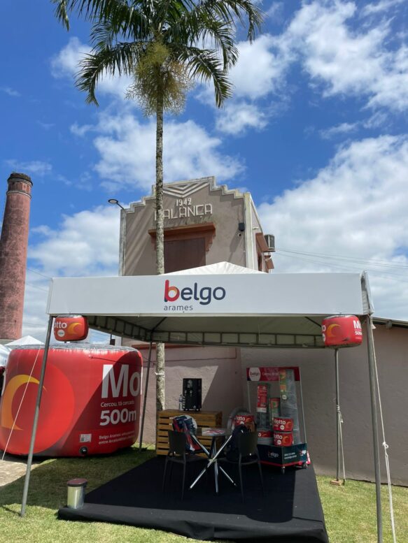 Belgo Arames apresenta soluções em cercamento para pecuaristas nordestinos, na Agrofeira IBC Belgo Arames apresenta soluções em cercamento para pecuaristas nordestinos, na Agrofeira IBC