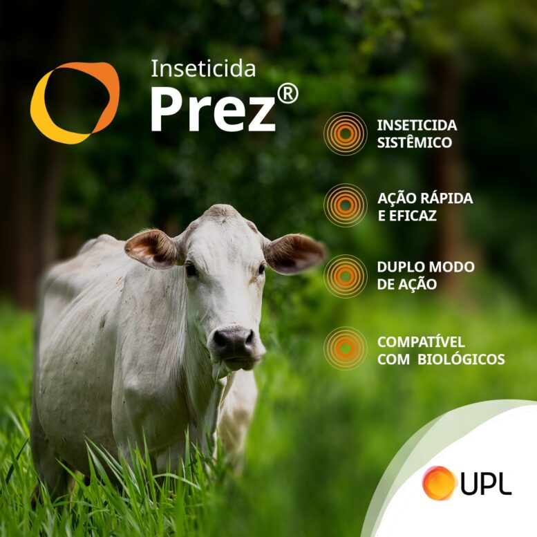 UPL lança inseticida Prez, eficaz contra a cigarrinha das pastagens