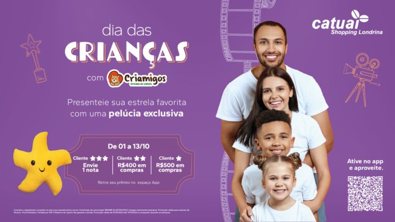 Shopping realiza campanha Compre & Ganhe com pelúcia da Criamigos Shopping realiza campanha Compre & Ganhe com pelúcia da Criamigos