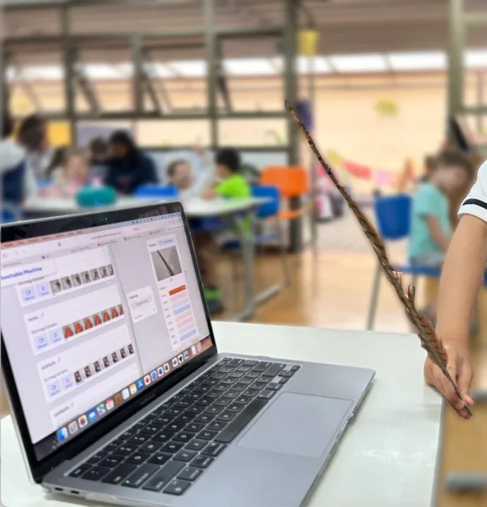 Estudantes do Colégio Santa Marcelina de São Paulo usam Inteligência Artificial para investigar aves no ambiente escolar