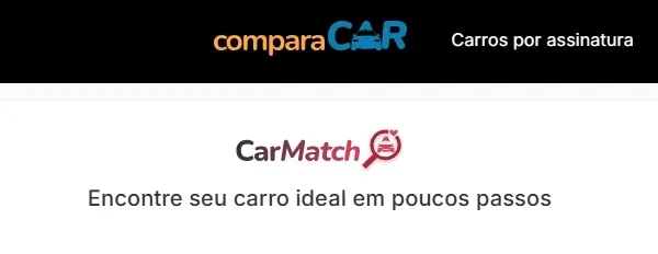 ComparaCAR lança ‘Car Match’, solução que ajuda o usuário a encontrar as ofertas que mais combinam com o seu perfil