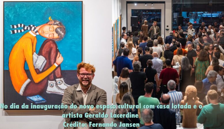 Após inauguração com casa lotada, Lacerdine Galeria está aberta ao público