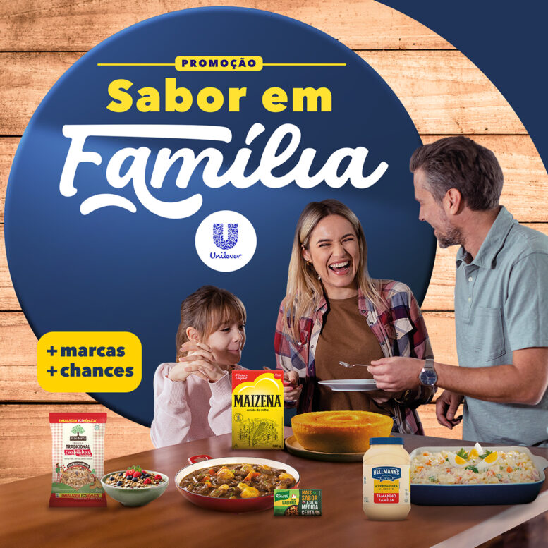 Unilever celebra “Sabor em Família” com receitas práticas do dia a dia