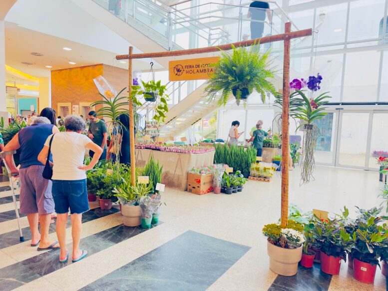 Flores e promoções são atrações de março no Paulista North Way Shopping Flores e promoções são atrações de março no Paulista North Way Shopping