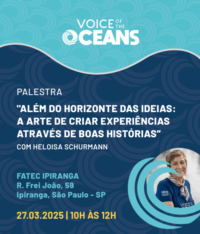 Voz dos Oceanos e Netza&CO inspiram jovens talentos com imersão em criatividade, cultura e consciência ambiental