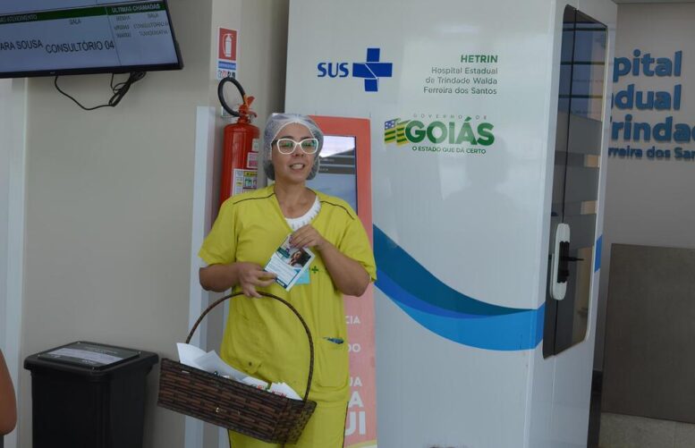Hetrin realiza ação no Dia Nacional de Atenção à Disfagia para conscientizar pacientes e colaboradores