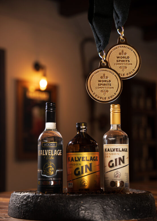 Vodka e Gin de destilaria catarinense recebem o prêmio máximo no maior concurso de destilados do mundo que acontece nos Estados Unidos