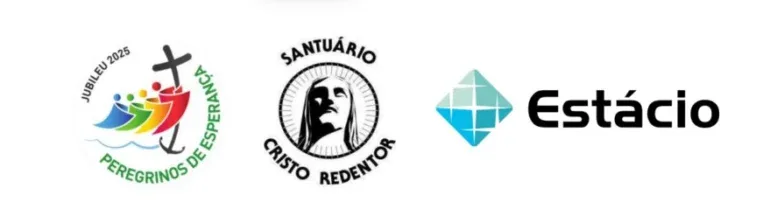 Cristo Redentor iluminado em azul em homenagem aos 55 anos da Estácio nesta quinta-feira