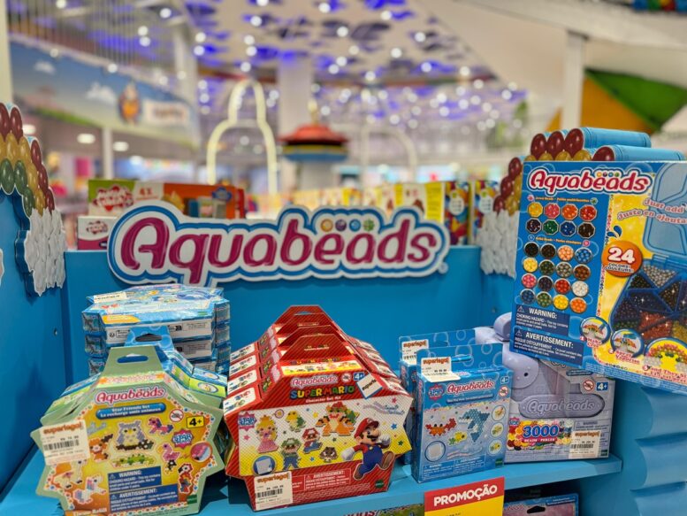 Superlegal realiza oficina gratuita de Aquabeads para as crianças