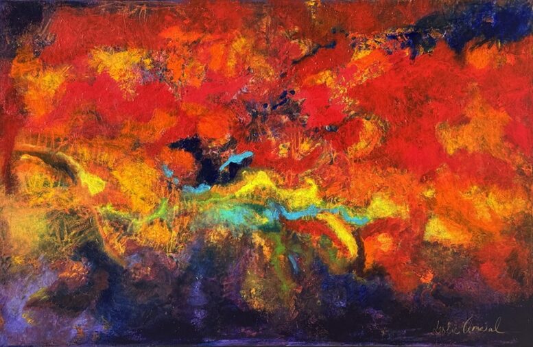 Igaleria de Alphaville inaugura exposição retrospectiva “Da figuração ao abstrato. Mergulhos no mar interior de Leslie Amaral”