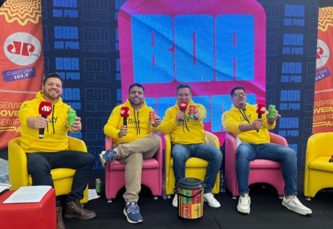 Baly Brasil e Jovem Pan levam experiência inédita a supermercado de Curitiba
