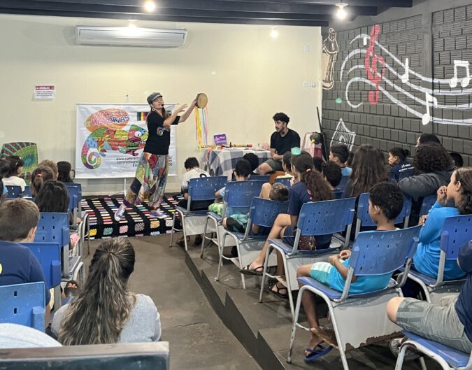 Projeto “Leitura para Todos” leva contação de histórias e livros para crianças em Londrina