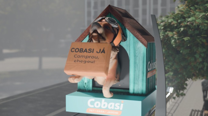 Cobasi cria escultura 3D e promove ação no Méqui 1000 para divulgar serviço de entregas em até 1h Cobasi cria escultura 3D e promove ação no Méqui 1000 para divulgar serviço de entregas em até 1h