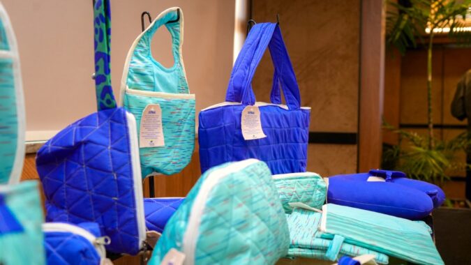 Materiais piratas apreendidos pela Receita Federal ganham nova vida e viram destaque em exposição do SENAI