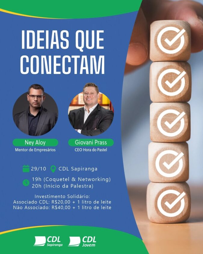 Ideias que Conectam reúne empreendedores para uma noite de inovação e aprendizado