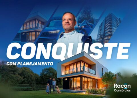 SPR assina campanha da Racon Consórcios protagonizada pelo piloto Rubinho Barrichello