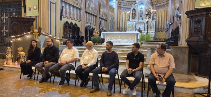Andamento das obras de restauro da Catedral Metropolitana de Ribeirão Preto