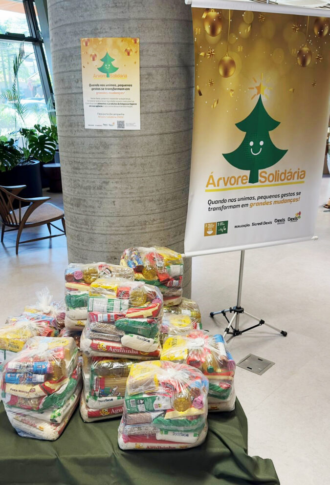Sicredi Dexis arrecada doações para Natal de dezenas de entidades sociais