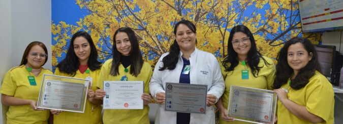 Pelo quinto ano consecutivo, laboratório do Hetrin é reconhecido nacionalmente por excelência