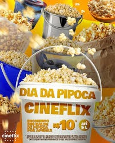 Cineflix Aurora vai ter Dia da Pipoca, Bebê a Bordo e promoção para mulheres