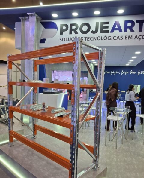 Projeart apresenta o inovador Sistemas de Armazenagem durante a 1ª Feira da Indústria da FIEC, em Fortaleza Projeart apresenta o inovador Sistemas de Armazenagem durante a 1ª Feira da Indústria da FIEC, em Fortaleza