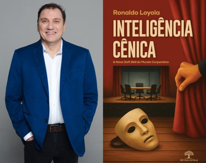 Ronaldo Loyola lança livro “Inteligência Cênica” no próximo dia 14, em São Paulo