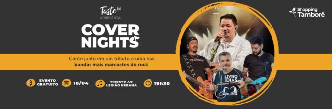 Taste Lab recebe tributos a Legião Urbana e Bon Jovi na programação de abril e maio