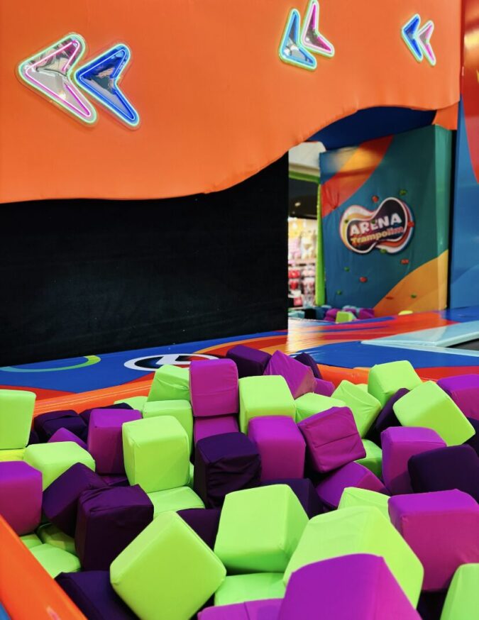 Bangu Shopping recebe Arena Trampolim, nova atração para todas as idades
