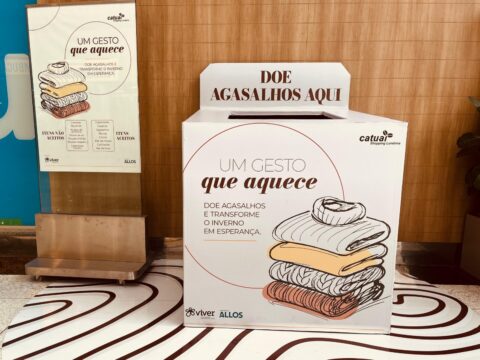 Campanha do Agasalho do Catuaí vai ajudar a ONG Viver Campanha do Agasalho do Catuaí vai ajudar a ONG Viver