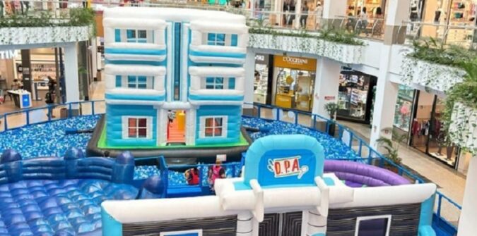 Parque D.P.A. é atração no Aurora Shopping Londrina