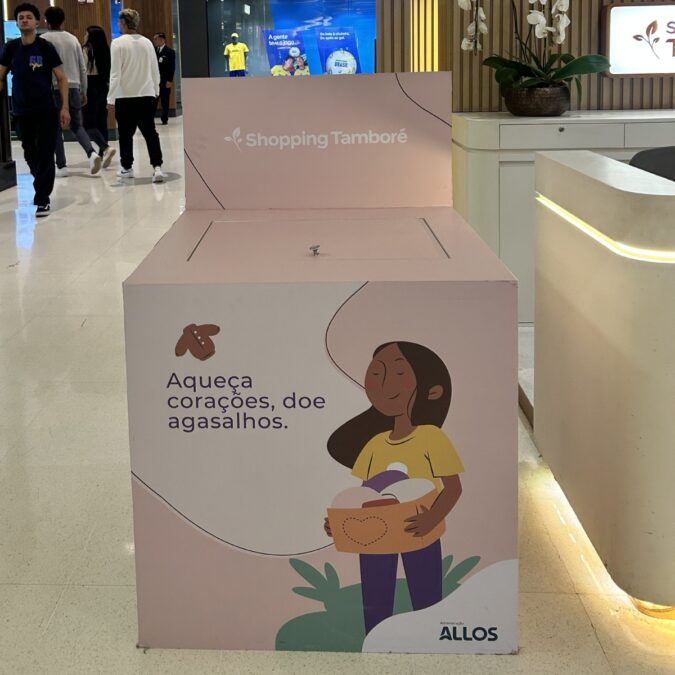 Shopping Tamboré abre campanha de arrecadação de agasalhos em apoio a pessoas em situação de vulnerabilidade