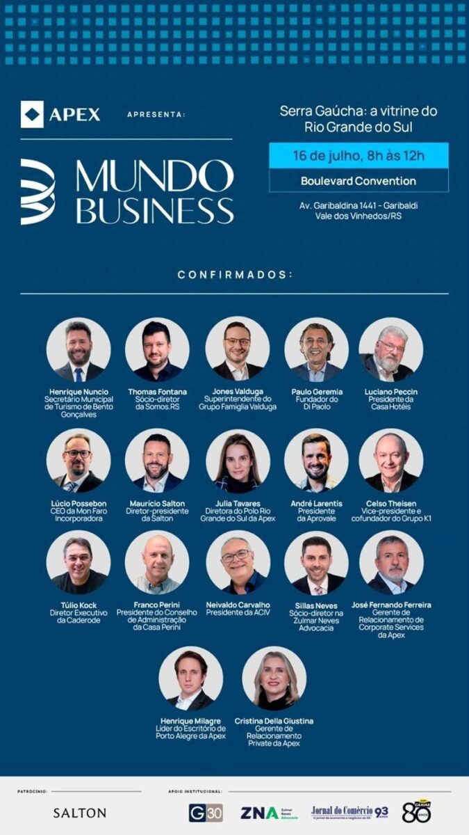 Zulmar Neves Advocacia apoia o Mundo Business Serra Gaúcha e sócio Sillas Battastini Neves faz mediação de painel moveleiro