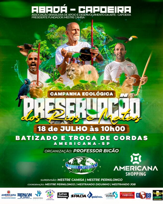 Americana Shopping recebe Festival Social Batizado e Troca de Graduações 2026 com programação gratuita de cultura e inclusão