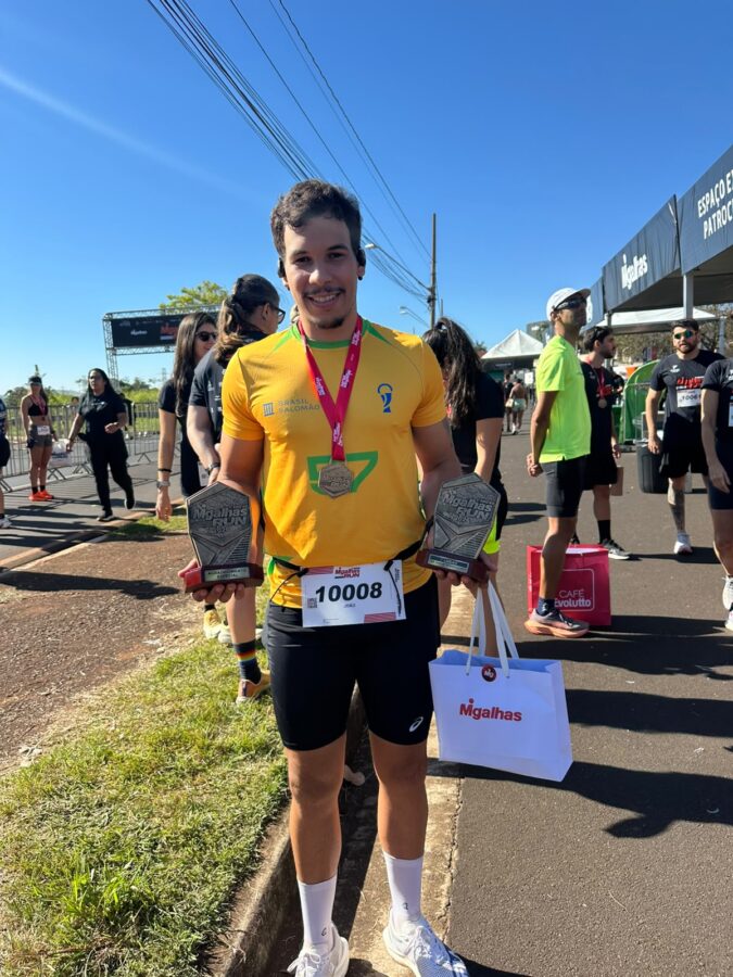 Profissionais do Brasil Salomão e Matthes conquistam pódios na Migalhas Run