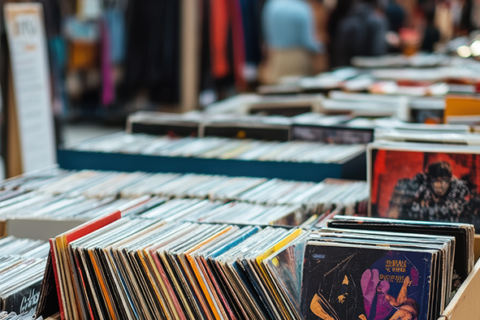 Feira gratuita reúne mais de 5 mil discos de vinil neste fim de semana