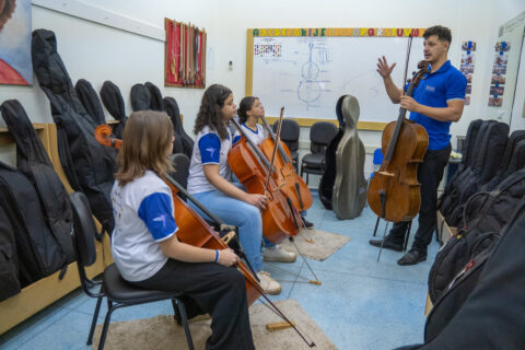 Instituição Aparecido Savegnago promove Concerto Pedagógico de Violino e Violoncelo Instituição Aparecido Savegnago promove Concerto Pedagógico de Violino e Violoncelo