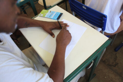 Oficina de desenho estimula criatividade e sensibilidade artística no CPP de Jardinópolis
