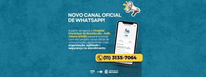 HMB divulga número oficial de WhatsApp para a população