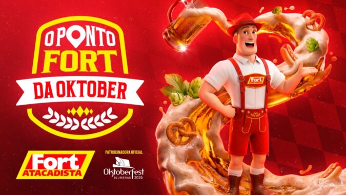 Fort Atacadista reforça parceria com a Oktoberfest Blumenau e prepara experiências para a edição de 2026