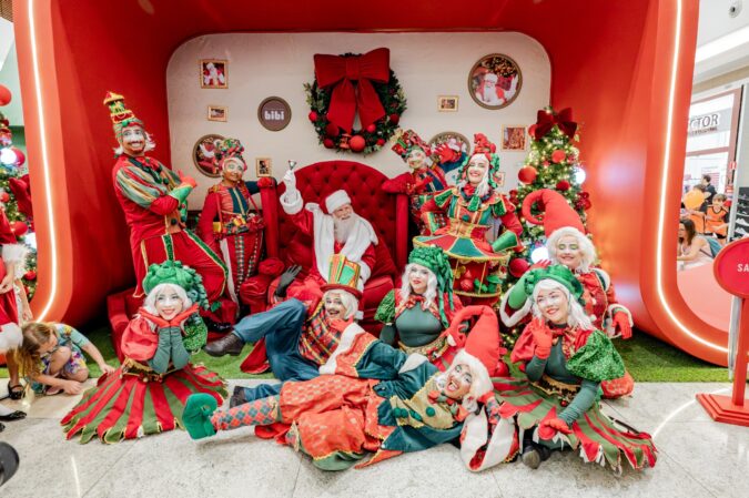 Catuaí Londrina abre temporada de Natal com chegada do Papai Noel neste sábado (31)